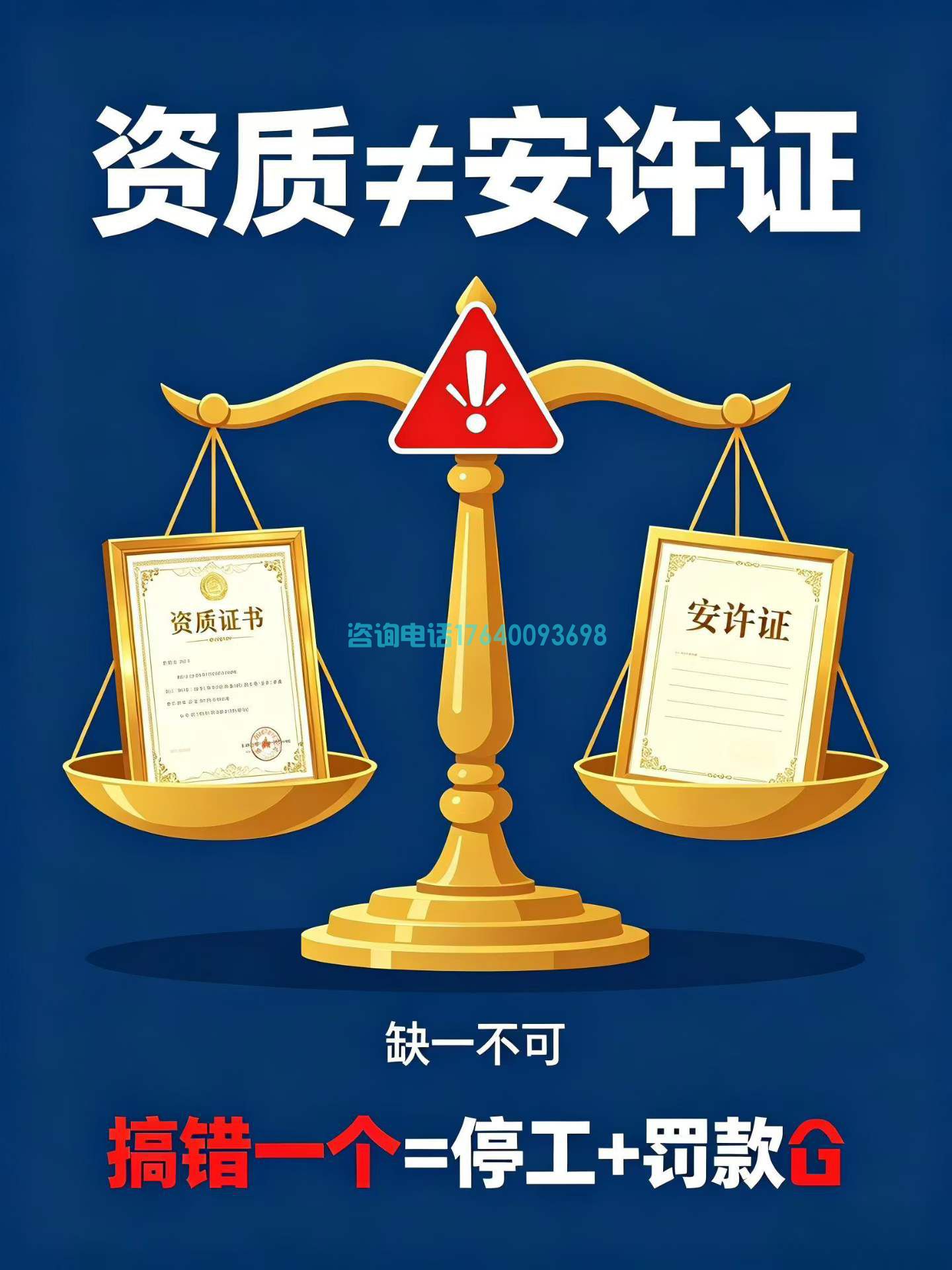 资质≠安许证!搞错一个=停工+罚款,李总的大项目差点毁在这上面!